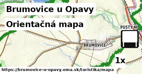 Orientačná mapa, Brumovice u Opavy