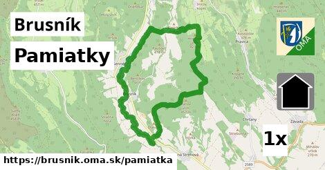 pamiatky v Brusník