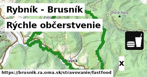 Všetky body v Rybník - Brusník