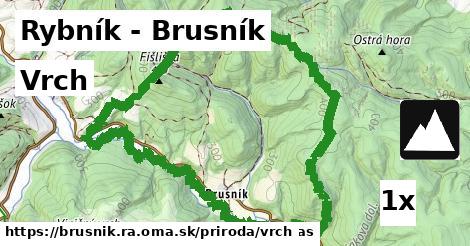 Vrch, Rybník - Brusník