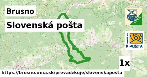Slovenská pošta, Brusno
