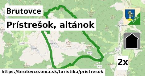 Prístrešok, altánok, Brutovce