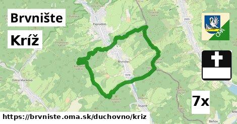 Kríž, Brvnište