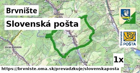 Slovenská pošta, Brvnište