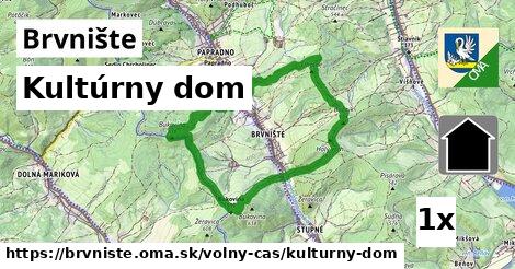 Kultúrny dom, Brvnište