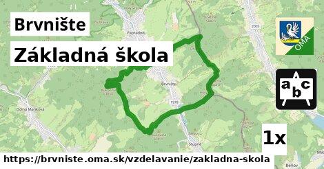 Základná škola, Brvnište