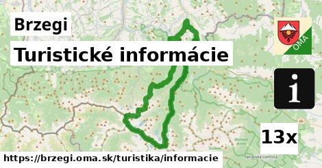 Turistické informácie, Brzegi