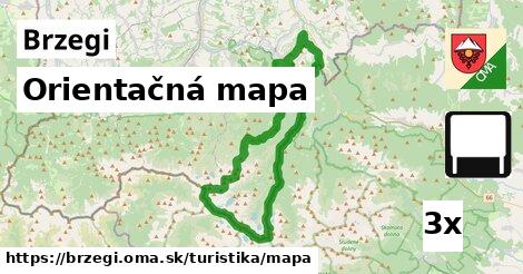 orientačná mapa v Brzegi