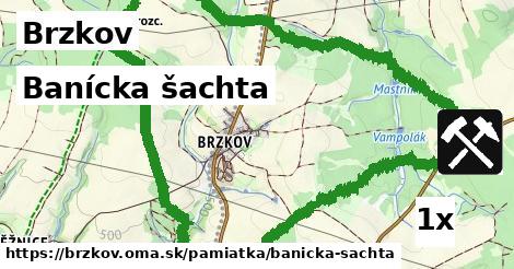 Banícka šachta, Brzkov