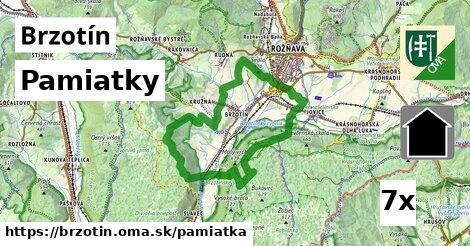 pamiatky v Brzotín