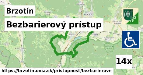 Bezbarierový prístup, Brzotín