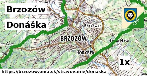Donáška, Brzozów