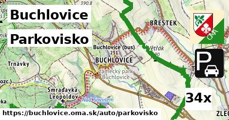 Parkovisko, Buchlovice