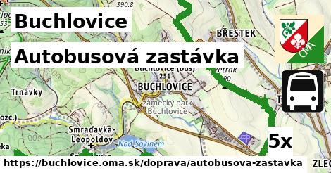 Autobusová zastávka, Buchlovice