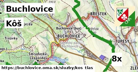 Kôš, Buchlovice