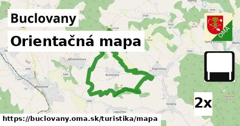 Orientačná mapa, Buclovany