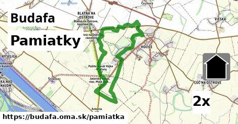 pamiatky v Budafa