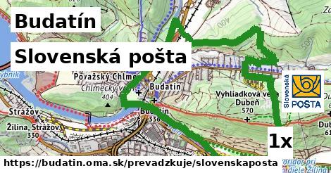 Slovenská pošta, Budatín