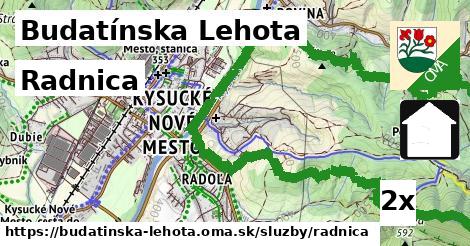 Radnica, Budatínska Lehota