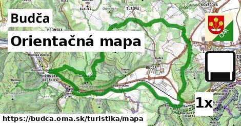 Orientačná mapa, Budča