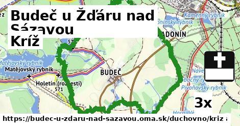 Kríž, Budeč u Žďáru nad Sázavou