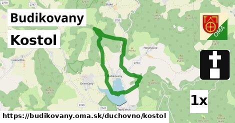 Kostol, Budikovany