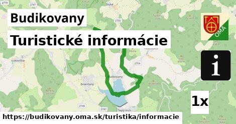 Turistické informácie, Budikovany