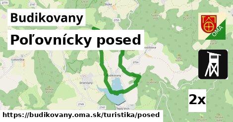 Poľovnícky posed, Budikovany