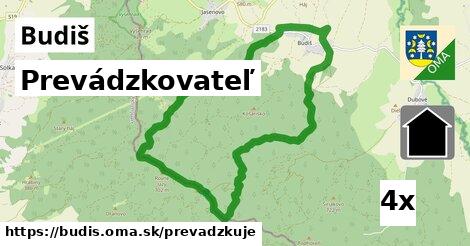 prevádzkovateľ v Budiš