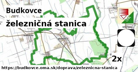 železničná stanica, Budkovce
