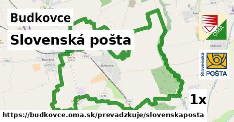 Slovenská pošta, Budkovce