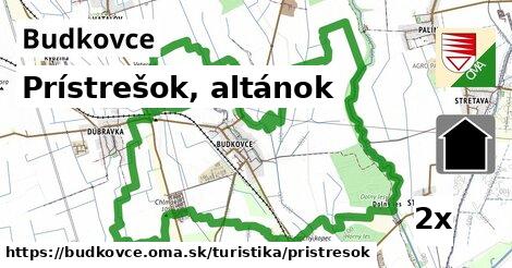 Prístrešok, altánok, Budkovce