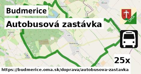 Autobusová zastávka, Budmerice