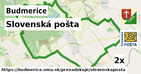 Slovenská pošta, Budmerice