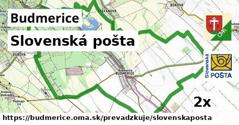 Slovenská pošta, Budmerice