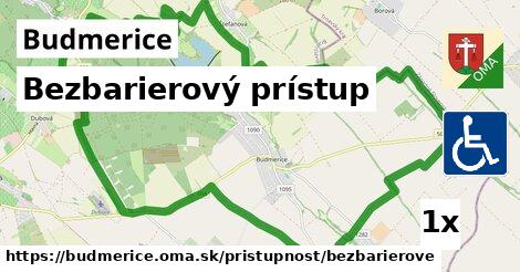 Bezbarierový prístup, Budmerice