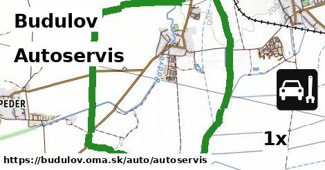 Autoservis, Budulov