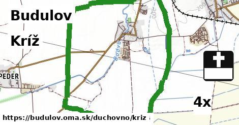 Kríž, Budulov