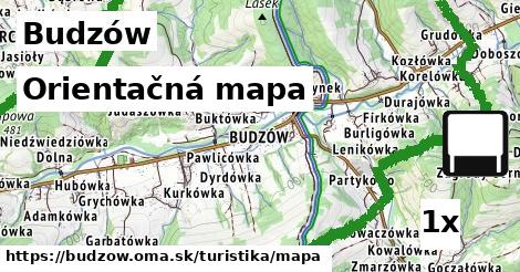Orientačná mapa, Budzów