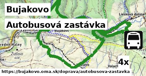 Autobusová zastávka, Bujakovo