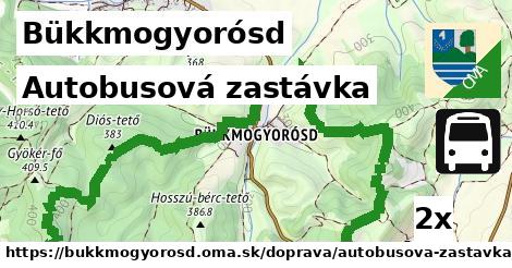 Autobusová zastávka, Bükkmogyorósd