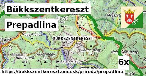 Prepadlina, Bükkszentkereszt