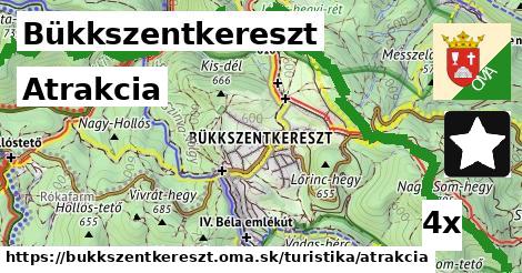 Atrakcia, Bükkszentkereszt