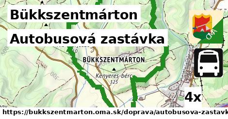 Autobusová zastávka, Bükkszentmárton