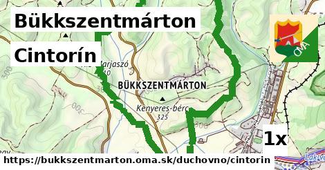 Cintorín, Bükkszentmárton