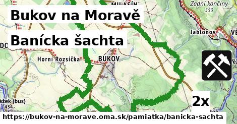 Banícka šachta, Bukov na Moravě