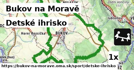 detské ihrisko v Bukov na Moravě