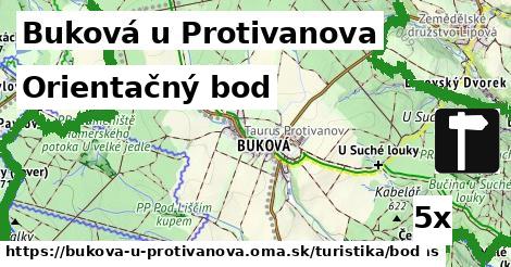 Orientačný bod, Buková u Protivanova