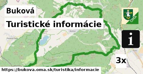 Turistické informácie, Buková