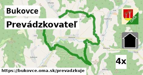 prevádzkovateľ v Bukovce